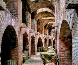 Anfiteatro di pozzuoli, sotterranei